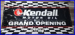 1993 Kendall Motor Oil Opening Sign Original