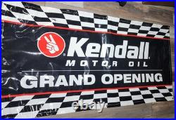 1993 Kendall Motor Oil Opening Sign Original