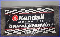 1993 Kendall Motor Oil Opening Sign Original