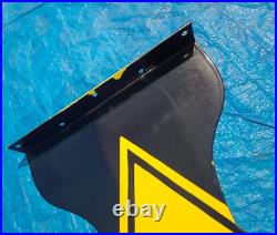 2 Sunoco Motor Oil Porcelain Enamel Sign 27 X 11.5 Inches 2 Sides