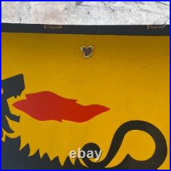 AGIP Enamel Sign 23.6x13.8 (60x35cm) Retro Motor Oil Collector Garage Big Decor AGIP Enamel Sign 23.6x13.8 (60x35cm) Retro Motor Oil Collector Garage Big Decor