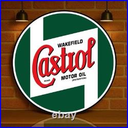 CASTROL WAKEFIELD MOTOR OIL Vintage Heavy Metal Sign (XL 19.7 / 50 cm) CASTROL WAKEFIELD MOTOR OIL Vintage Heavy Metal Sign (XL 19.7 / 50 cm)