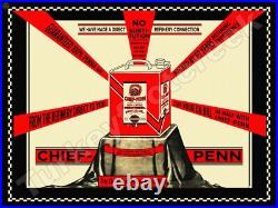 Chief-Penn Motor Oil 24 x 32 METAL SIGN
