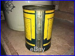 Columbia Star St. Louis Graphic Motor Oil Can Qt Gas Sign Old Vintage Original