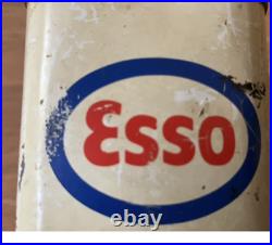 ESSo Original Vintage 1950s Esso motorcycle Motor Oil Flange Sign