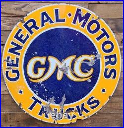 Gmc General Motors Trucks Gas Oil Vintage Collectible