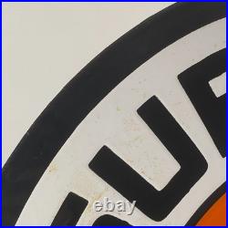 Gulf Enamel Sign Ø 50cm (19.7) Retro Motor Oil Collector Vintage Wall Decor