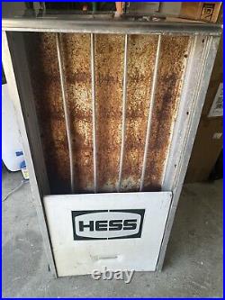 Hess Motor Oil Can Rack Display