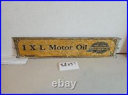 IXL Motor Oil Sign Display Pennsylvania Motor Oil Vintage gas 28D57