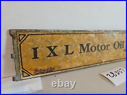 IXL Motor Oil Sign Display Pennsylvania Motor Oil Vintage gas 28D57