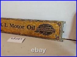 IXL Motor Oil Sign Display Pennsylvania Motor Oil Vintage gas 28D57