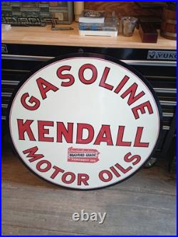 Kendall Gasoline Motor Oil Gas & Oil Sign 36 Repop Metal Bradford Grade Kendall Gasoline Motor Oil Gas & Oil Sign 36 Repop Metal Bradford Grade