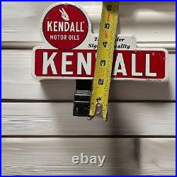 Kendall Motor Oils The Dealer Sign Of Quality Sign Tag Topper