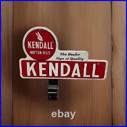 Kendall Motor Oils The Dealer Sign Of Quality Sign Tag Topper