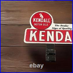 Kendall Motor Oils The Dealer Sign Of Quality Sign Tag Topper