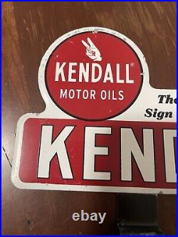 Kendall Motor Oils The Dealer Sign Of Quality Sign Tag Topper