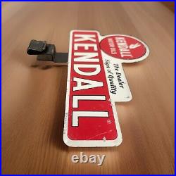 Kendall Motor Oils The Dealer Sign Of Quality Sign Tag Topper