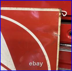 Large Vintage Original Kendall Motor Oil Double Sided Hanger Sign 26 X 19.5