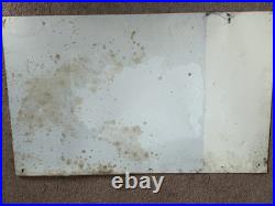 Martin Motor Oil MARCO Metal Sign Original SST Gas Station Chicago Antique Old