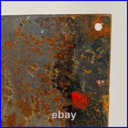 Mobiloil Enamel Sign 65x40cm (25.6x15.7) Garage Motor Oil Advertising Decor