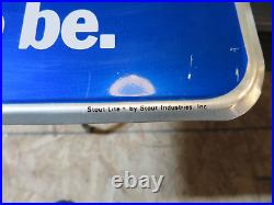 NOS Amalie Imperial Motor Oil Sign 70s 80s INV#291 Embossing