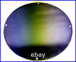 National Benzole Mixture Vintage Porcelain Sign Motor Oil Mercury Emblem