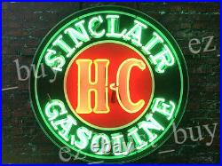 New Sinclair Gasoline HC Dinosaur Motor Gas Oils Station Neon Sign 24x24