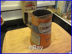 Oil can 2 quart Cross country by Sears Perfect motor oil