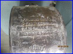 Original Early Ace High Motor Oil 5 Gallon Rocker Can By The Midwest Oil Co