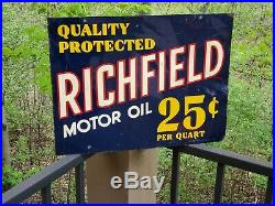 Original Richfield Motor Oil Sign