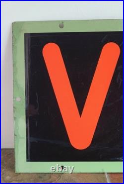 Original Veedol 100% Pennsylvania Motor Oil Advertising Sign 14x42