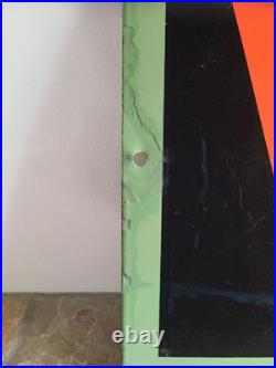 Original Veedol 100% Pennsylvania Motor Oil Advertising Sign 14x42