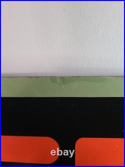 Original Veedol 100% Pennsylvania Motor Oil Advertising Sign 14x42