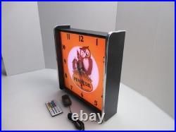 Pennzoil motor oil LED light up Advertising wall clock Brand New