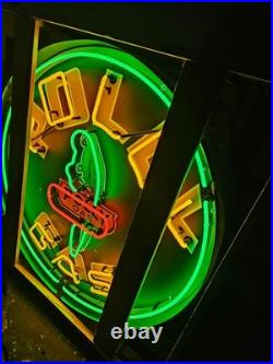 Polly Gas HUGE 36 inch Neon Sign Gasoline & Motor Oil New In Box