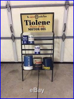 Pure Motor Oil Tiolene Oil Can Rack