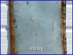RARE Vintage Original ISO=VIS Anti-Sludge D Motor Oil Porcelain Sign RARE Vintage Original ISO=VIS Anti-Sludge D Motor Oil Porcelain Sign
