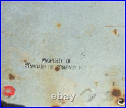 RARE Vintage Original ISO=VIS Anti-Sludge D Motor Oil Porcelain Sign RARE Vintage Original ISO=VIS Anti-Sludge D Motor Oil Porcelain Sign