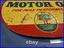 Rare! 24 Enarco En-ar-co Motor Oil Sign 100% Original MAKE an OFFER
