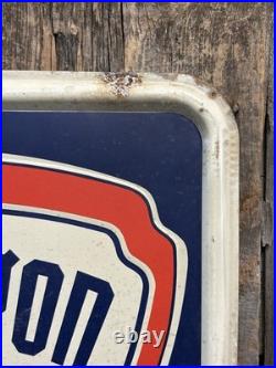 Rare Original 50s TAC Authenticated PARAGON HD Heavy Duty Motor Oil Pump Sign