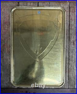 Rare Original 50s TAC Authenticated PARAGON HD Heavy Duty Motor Oil Pump Sign