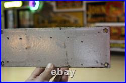 Rare Sinclair Hc Opaline Motor Oil Dealer Porcelain Metal Sign Gas Station Dino