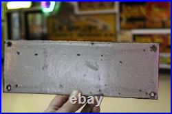 Rare Sinclair Hc Opaline Motor Oil Dealer Porcelain Metal Sign Gas Station Dino