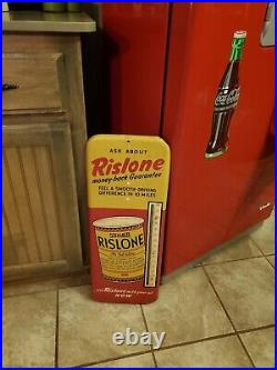 Rislone Motor Oil Advertising Thermometer