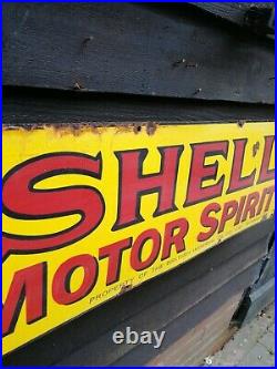 Shell Enamel Sign motor oil enamel sign petrol enamel sign garage sign shell oil