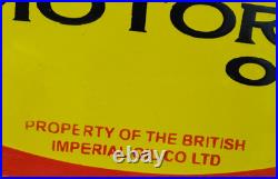 Shell Motor Oil Porcelain Enamel Sign 30 X 30 Inches 1 sides