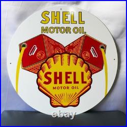 Shell Motor Oil Vintage Oil Can Edition Heavy Metal Sign 50 cm (19.7)