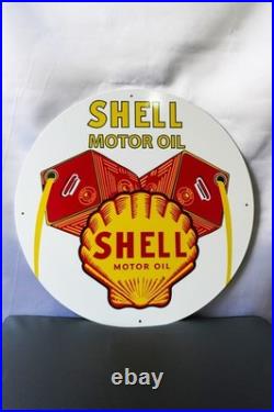 Shell Motor Oil Vintage Oil Can Edition Heavy Metal Sign 50 cm (19.7)