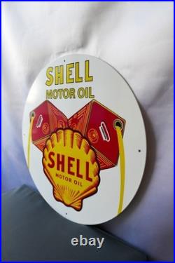 Shell Motor Oil Vintage Oil Can Edition Heavy Metal Sign 50 cm (19.7)