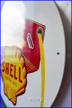 Shell Motor Oil Vintage Oil Can Edition Heavy Metal Sign 50 cm (19.7)